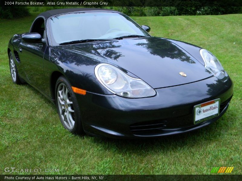 Atlas Grey Metallic / Graphite Grey 2004 Porsche Boxster