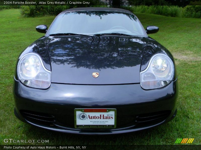 Atlas Grey Metallic / Graphite Grey 2004 Porsche Boxster