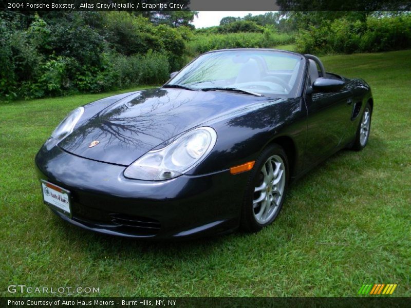 Atlas Grey Metallic / Graphite Grey 2004 Porsche Boxster