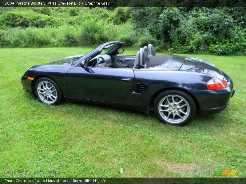 Atlas Grey Metallic / Graphite Grey 2004 Porsche Boxster