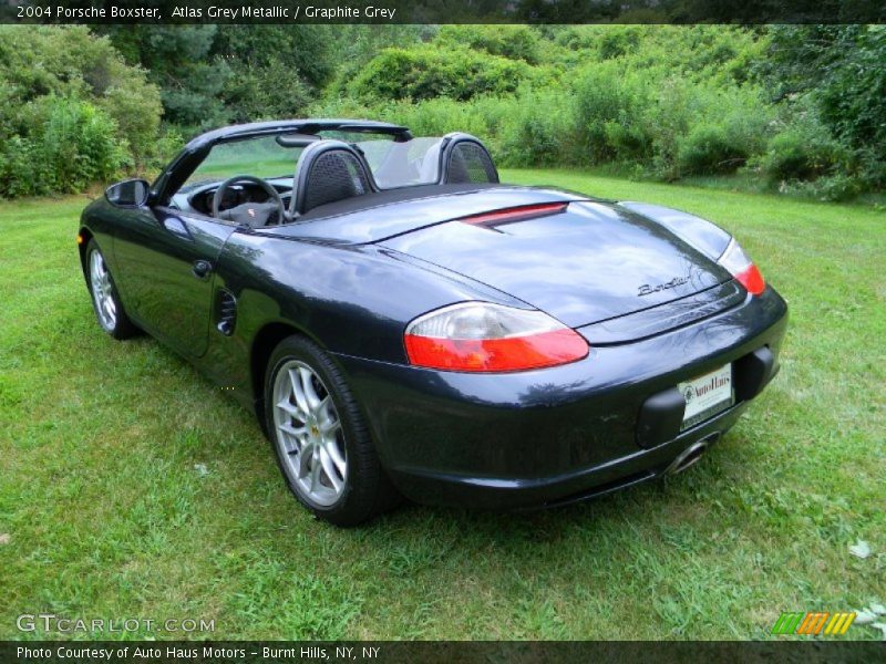 Atlas Grey Metallic / Graphite Grey 2004 Porsche Boxster