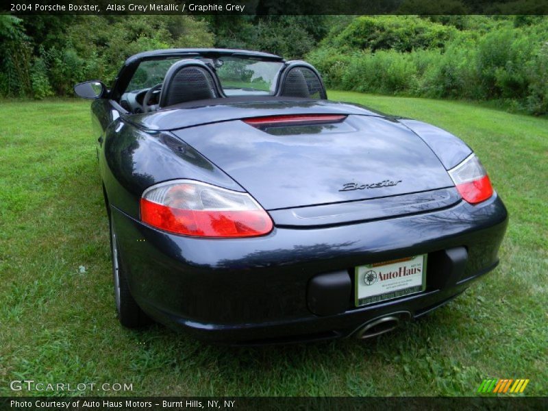 Atlas Grey Metallic / Graphite Grey 2004 Porsche Boxster