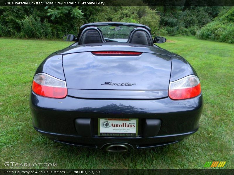 Atlas Grey Metallic / Graphite Grey 2004 Porsche Boxster