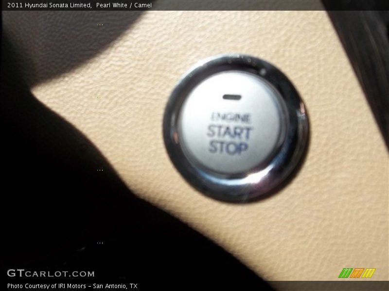 Pearl White / Camel 2011 Hyundai Sonata Limited