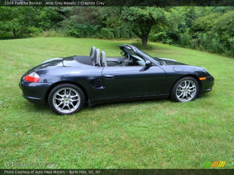 Atlas Grey Metallic / Graphite Grey 2004 Porsche Boxster