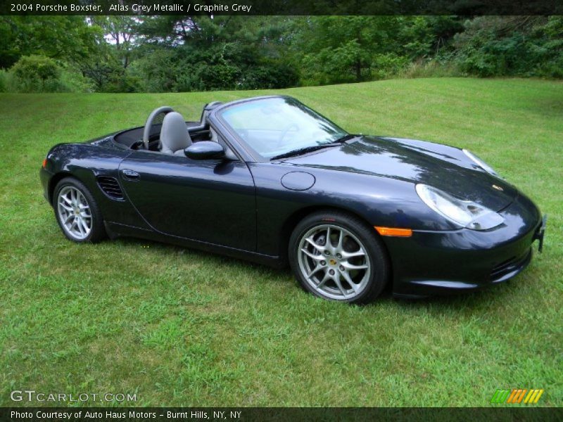 Atlas Grey Metallic / Graphite Grey 2004 Porsche Boxster