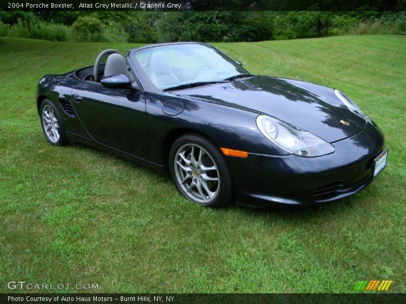 Atlas Grey Metallic / Graphite Grey 2004 Porsche Boxster