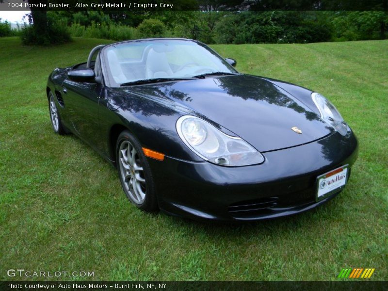 Atlas Grey Metallic / Graphite Grey 2004 Porsche Boxster