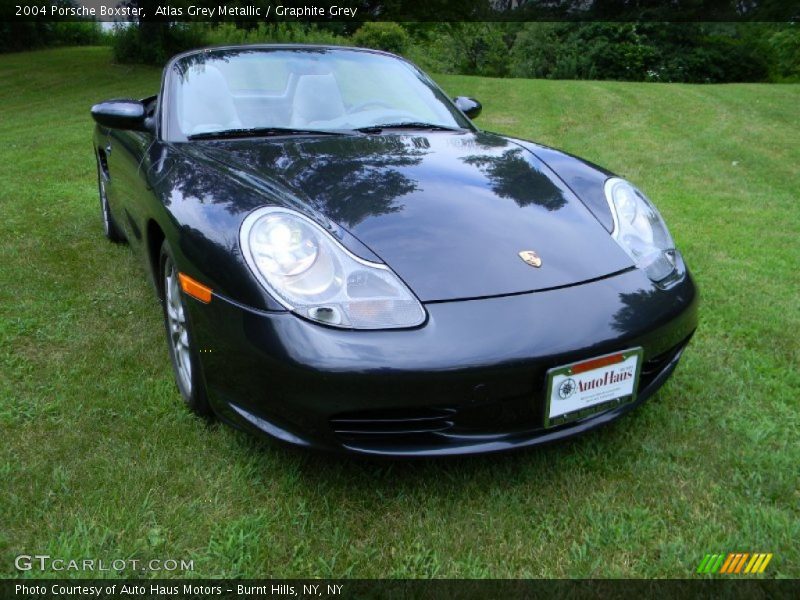Atlas Grey Metallic / Graphite Grey 2004 Porsche Boxster