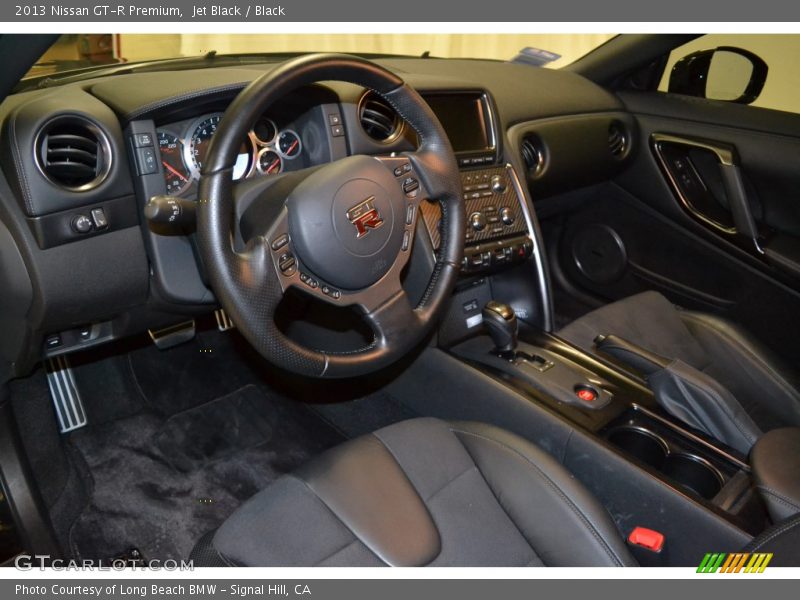 Jet Black / Black 2013 Nissan GT-R Premium