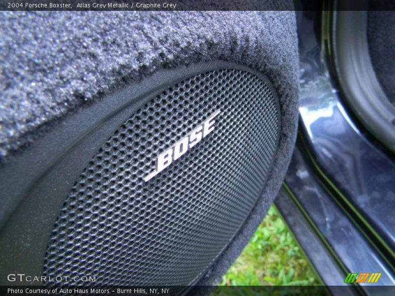 Atlas Grey Metallic / Graphite Grey 2004 Porsche Boxster