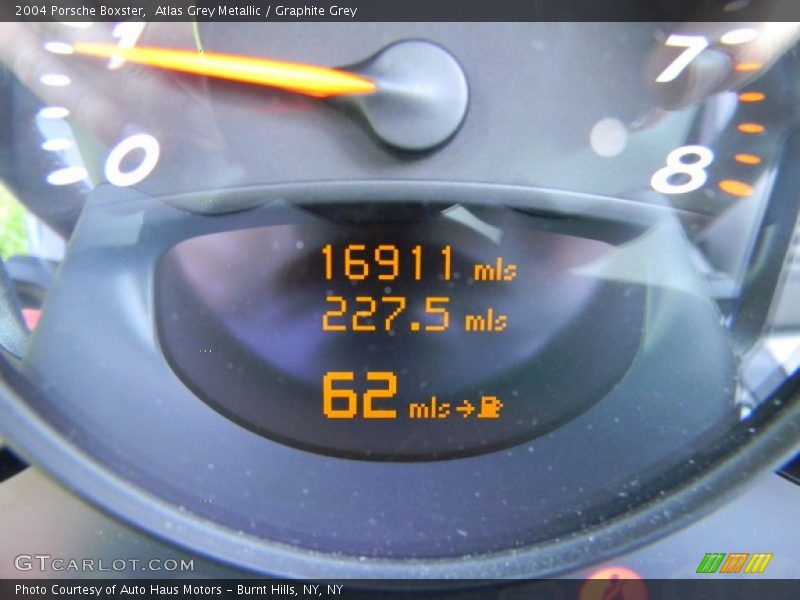 Atlas Grey Metallic / Graphite Grey 2004 Porsche Boxster