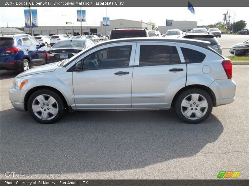 Bright Silver Metallic / Pastel Slate Gray 2007 Dodge Caliber SXT