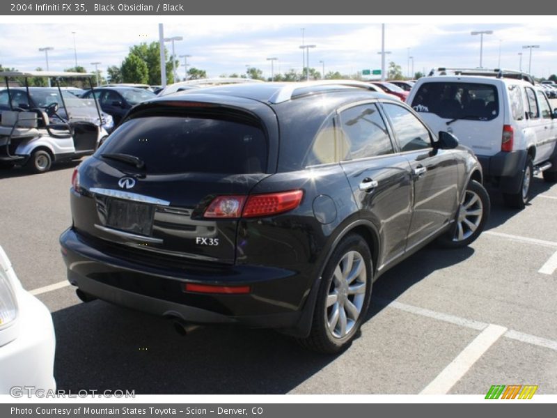 Black Obsidian / Black 2004 Infiniti FX 35