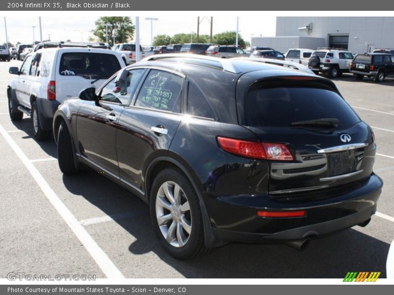 Black Obsidian / Black 2004 Infiniti FX 35