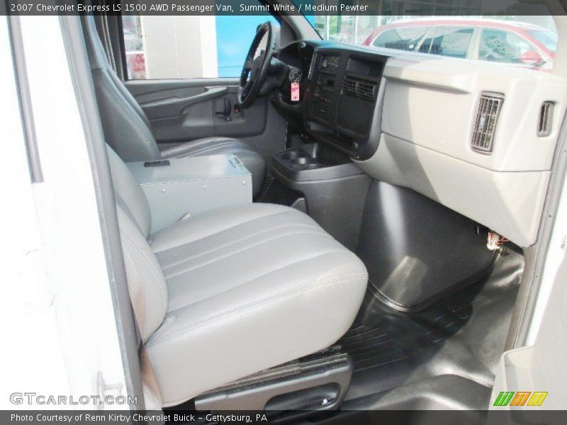 Summit White / Medium Pewter 2007 Chevrolet Express LS 1500 AWD Passenger Van