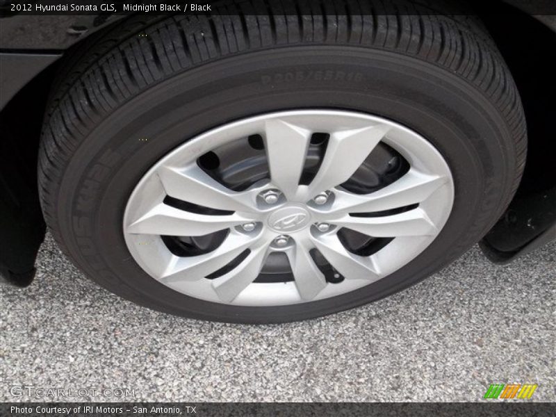Midnight Black / Black 2012 Hyundai Sonata GLS
