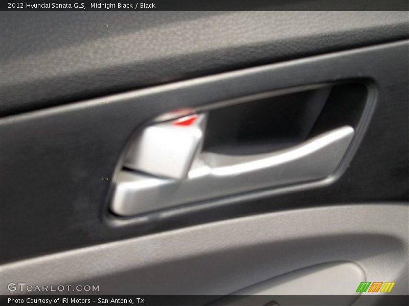 Midnight Black / Black 2012 Hyundai Sonata GLS