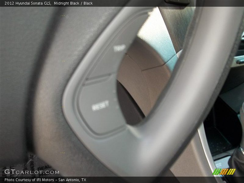 Midnight Black / Black 2012 Hyundai Sonata GLS