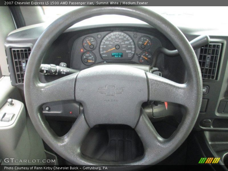 Summit White / Medium Pewter 2007 Chevrolet Express LS 1500 AWD Passenger Van