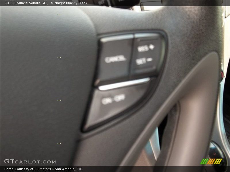 Midnight Black / Black 2012 Hyundai Sonata GLS