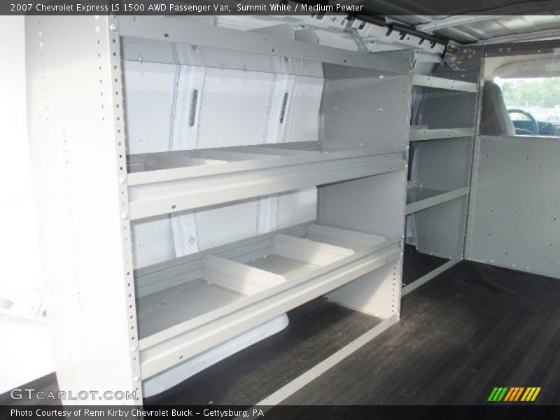 Summit White / Medium Pewter 2007 Chevrolet Express LS 1500 AWD Passenger Van