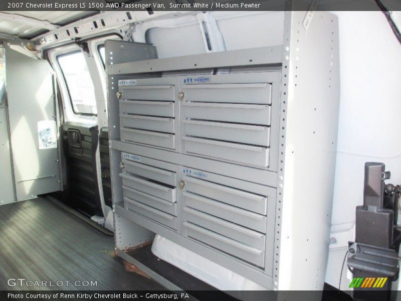 Summit White / Medium Pewter 2007 Chevrolet Express LS 1500 AWD Passenger Van