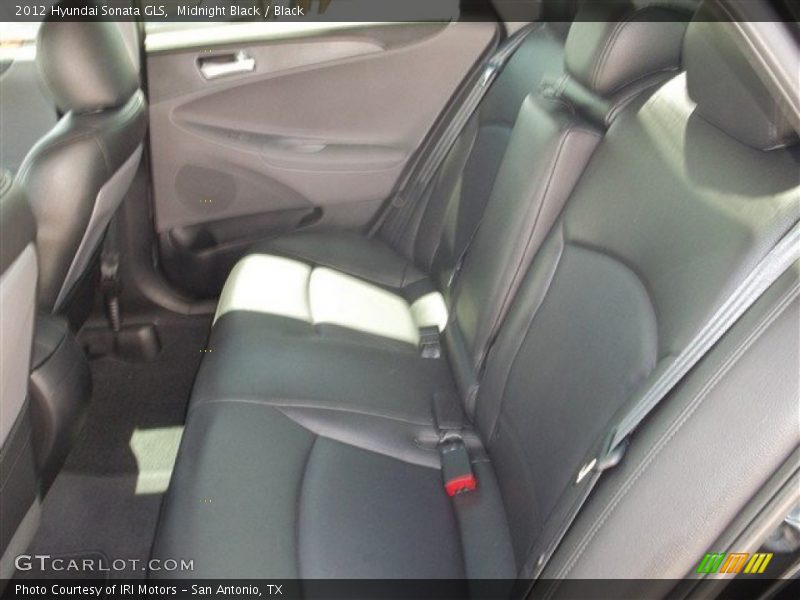 Midnight Black / Black 2012 Hyundai Sonata GLS