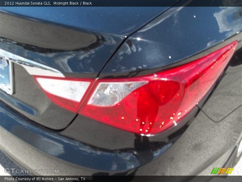 Midnight Black / Black 2012 Hyundai Sonata GLS