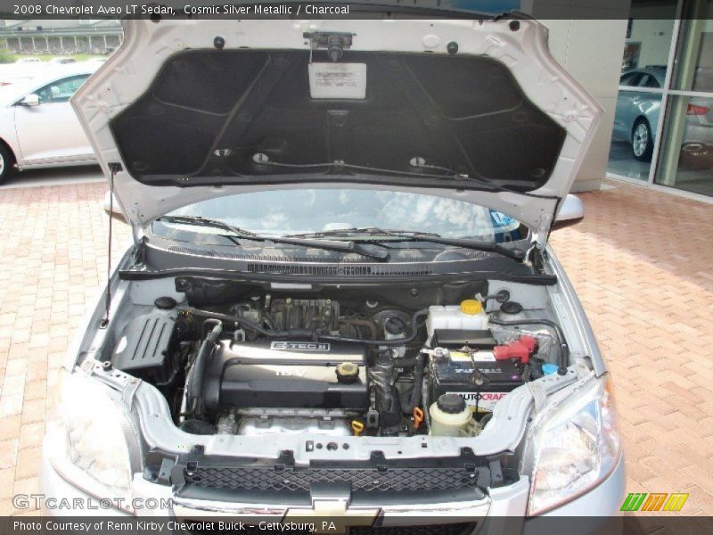 Cosmic Silver Metallic / Charcoal 2008 Chevrolet Aveo LT Sedan