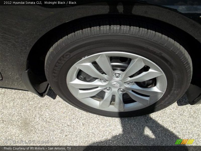 Midnight Black / Black 2012 Hyundai Sonata GLS