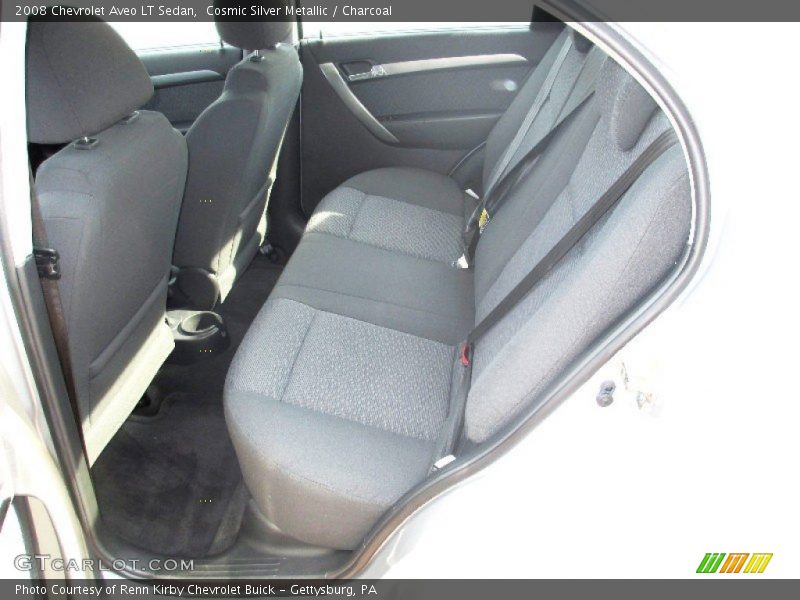 Cosmic Silver Metallic / Charcoal 2008 Chevrolet Aveo LT Sedan