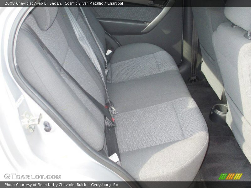 Cosmic Silver Metallic / Charcoal 2008 Chevrolet Aveo LT Sedan