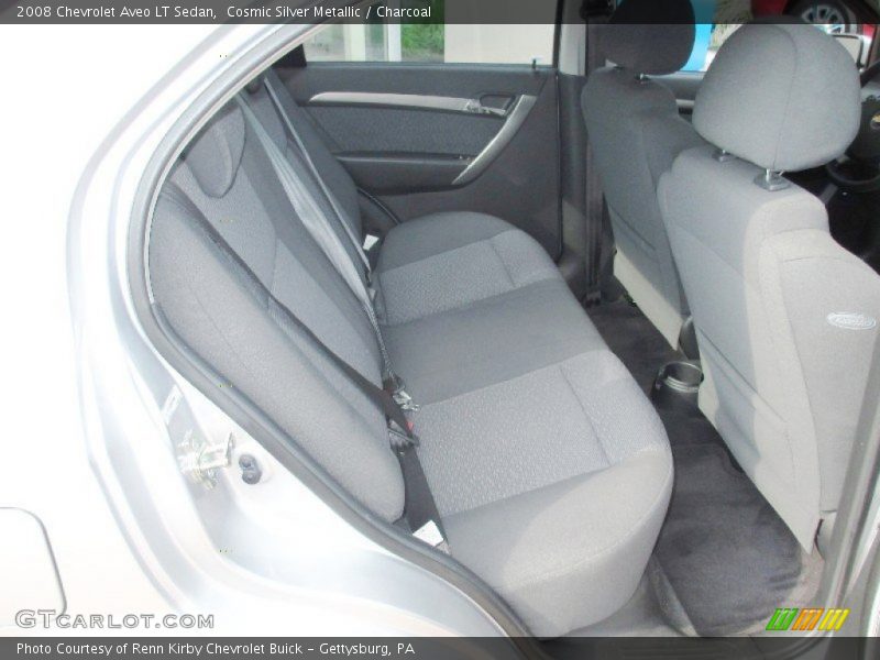 Cosmic Silver Metallic / Charcoal 2008 Chevrolet Aveo LT Sedan