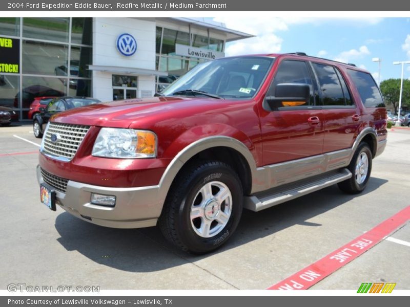 Redfire Metallic / Medium Parchment 2004 Ford Expedition Eddie Bauer