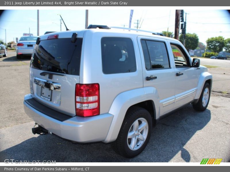 Bright Silver Metallic / Dark Slate Gray 2011 Jeep Liberty Jet Limited 4x4