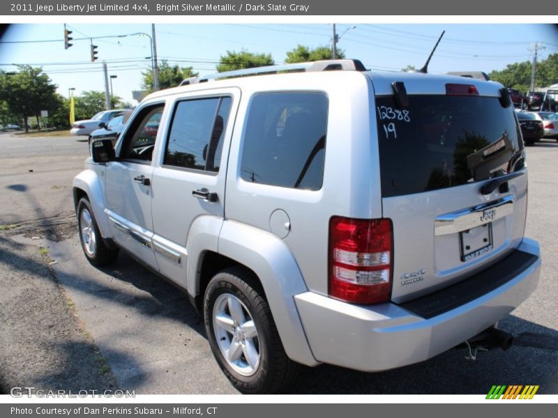 Bright Silver Metallic / Dark Slate Gray 2011 Jeep Liberty Jet Limited 4x4