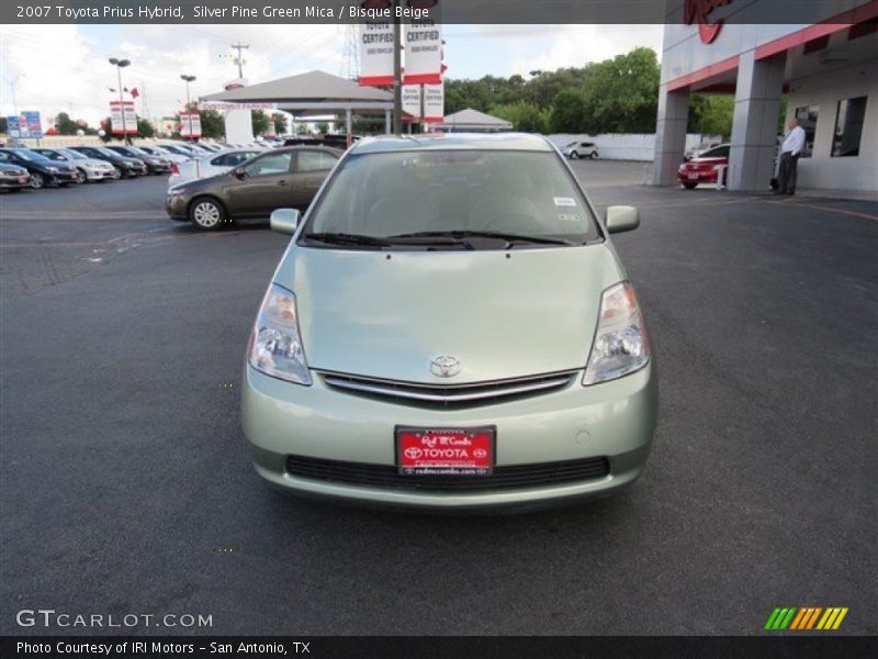 Silver Pine Green Mica / Bisque Beige 2007 Toyota Prius Hybrid
