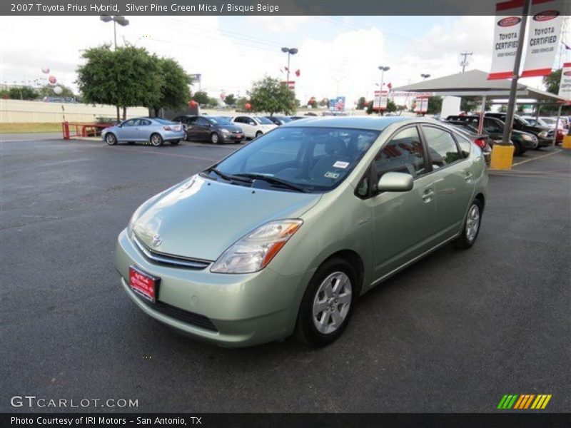 Silver Pine Green Mica / Bisque Beige 2007 Toyota Prius Hybrid