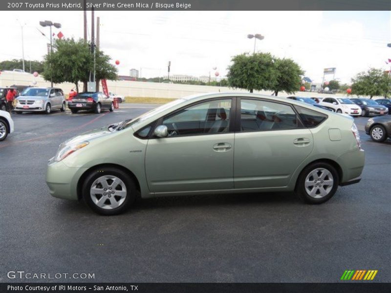 Silver Pine Green Mica / Bisque Beige 2007 Toyota Prius Hybrid