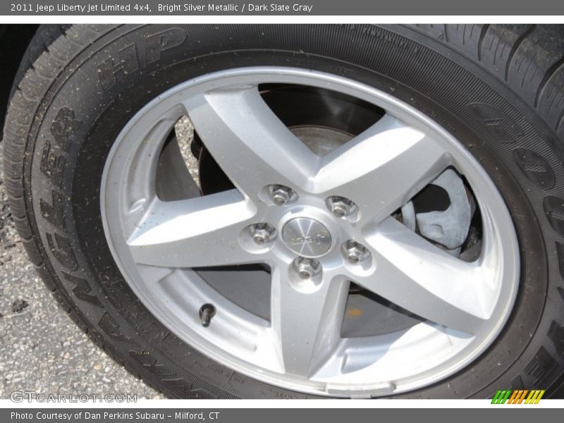 Bright Silver Metallic / Dark Slate Gray 2011 Jeep Liberty Jet Limited 4x4