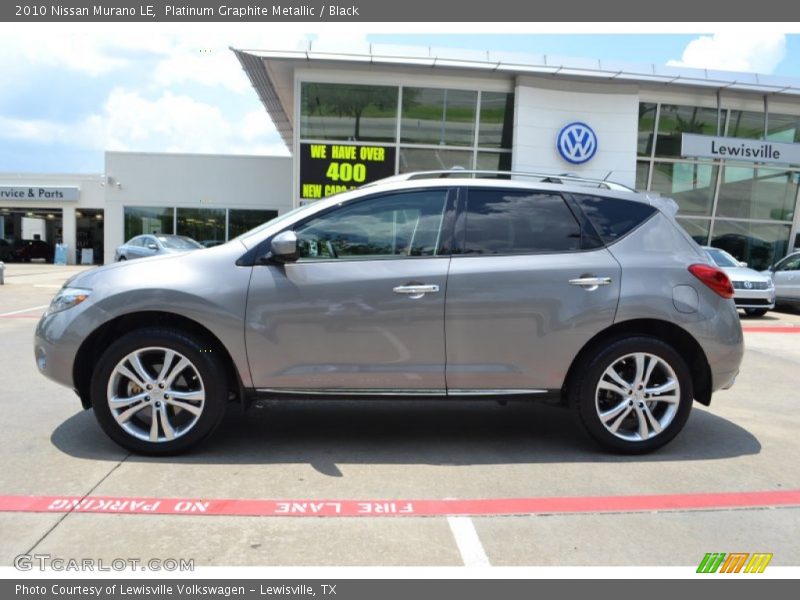 Platinum Graphite Metallic / Black 2010 Nissan Murano LE