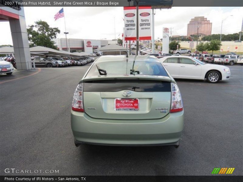 Silver Pine Green Mica / Bisque Beige 2007 Toyota Prius Hybrid