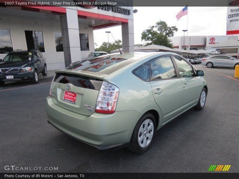 Silver Pine Green Mica / Bisque Beige 2007 Toyota Prius Hybrid