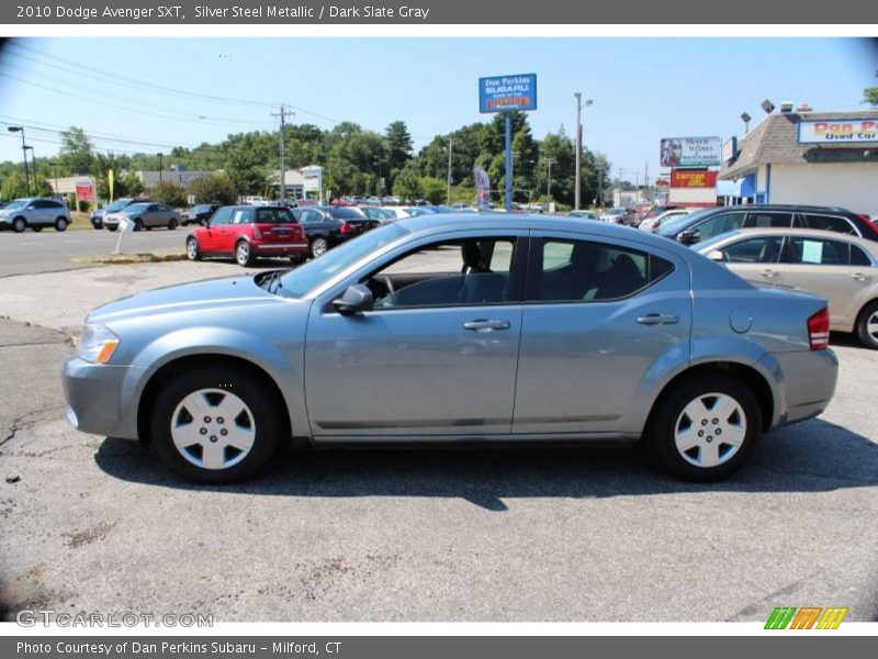 Silver Steel Metallic / Dark Slate Gray 2010 Dodge Avenger SXT