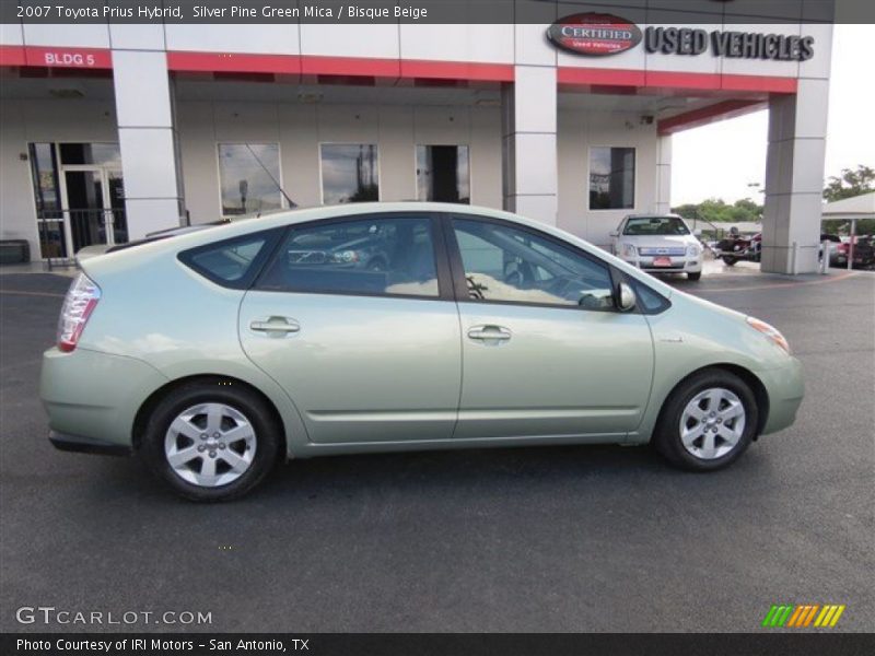 Silver Pine Green Mica / Bisque Beige 2007 Toyota Prius Hybrid