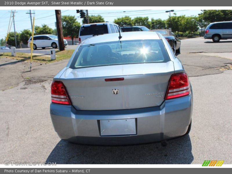 Silver Steel Metallic / Dark Slate Gray 2010 Dodge Avenger SXT