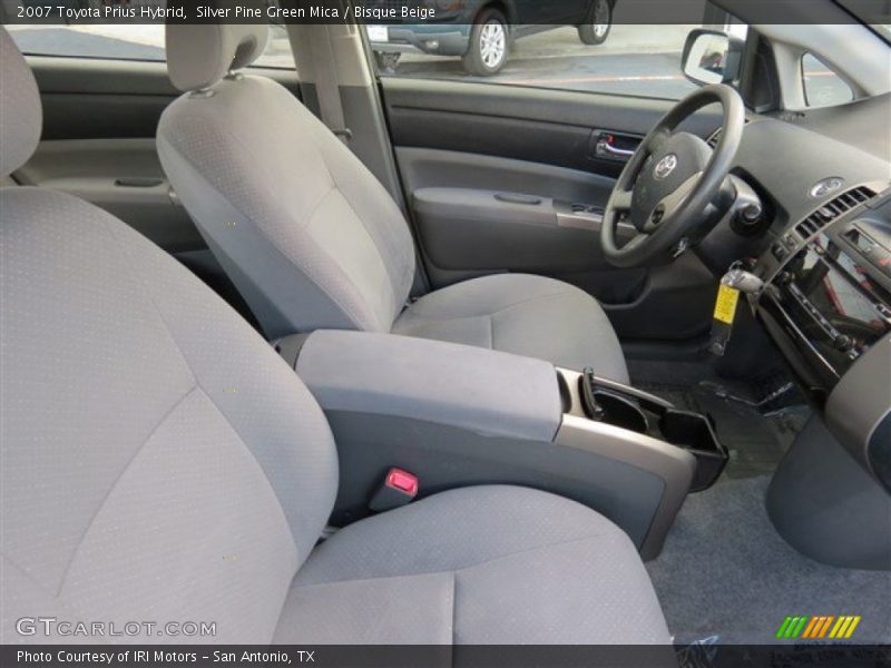 Silver Pine Green Mica / Bisque Beige 2007 Toyota Prius Hybrid