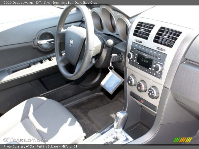 Silver Steel Metallic / Dark Slate Gray 2010 Dodge Avenger SXT