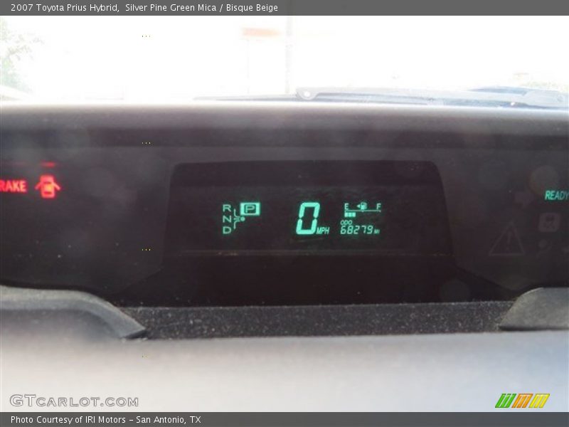 Silver Pine Green Mica / Bisque Beige 2007 Toyota Prius Hybrid